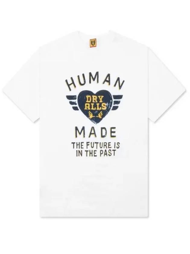 Graphic Print Short Sleeve T-Shirt White - HUMAN MADE - BALAAN 2