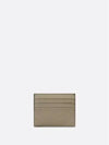 CD Icon Grained Calfskin Card Wallet Beige - DIOR - BALAAN 4