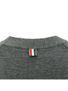 Diagonal armband wool cardigan MKC002 022 - THOM BROWNE - BALAAN 6