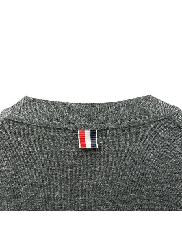 Diagonal armband wool cardigan MKC002 022 - THOM BROWNE - BALAAN 6