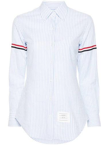 Thom Browne Shirts Clear Blue - THOM BROWNE - BALAAN 1