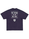 Heart badge short sleeve t shirt navy HM28CS030 - HUMAN MADE - BALAAN 3