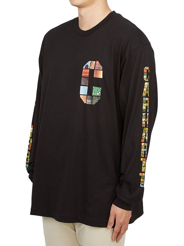 Machine 89 Long Sleeve T-Shirt Black - CARHARTT WIP - BALAAN 4