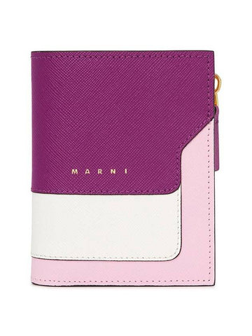 lettering logo bifold wallet - MARNI - BALAAN.