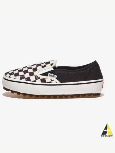 Snow Lodge Slipper Guard Quilted Checkerboard Black CHECKERBOARDBLACK - VANS - BALAAN 1