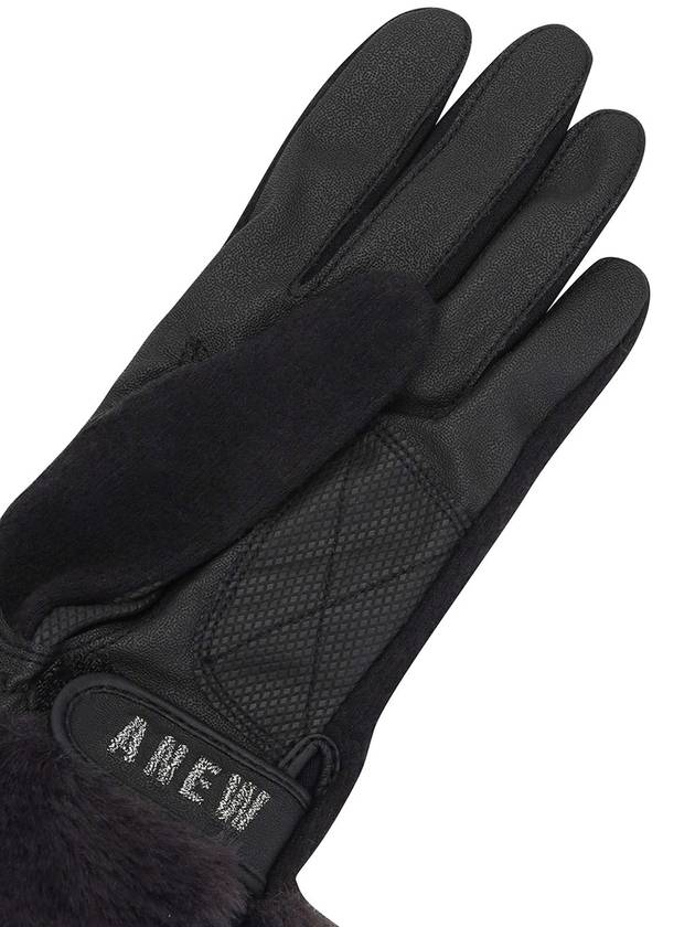 Official W FURRY GLOVES BK - ANEWGOLF - BALAAN 7