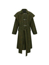 Scarf Double Layered Single Coat Green - ANDERSSON BELL - BALAAN 1