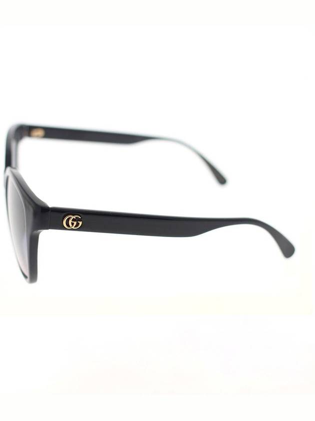 Eyewear Gradient Lens Square Sunglasses Black - GUCCI - BALAAN 4