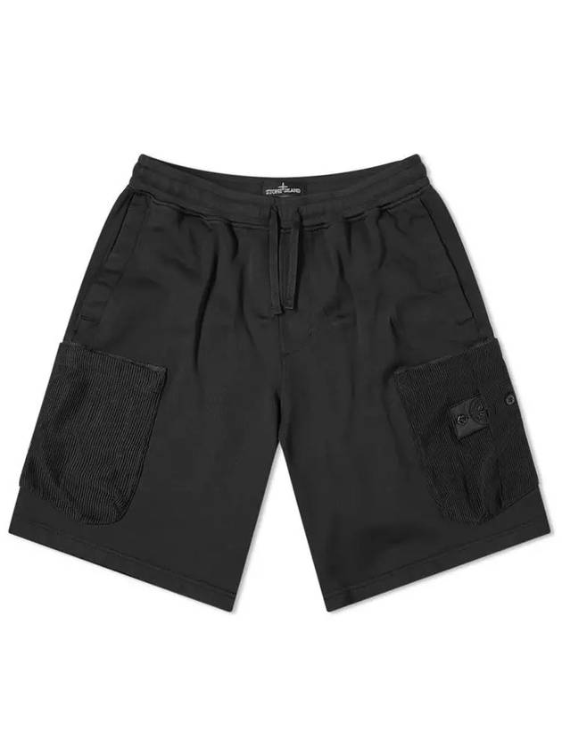 Shadow Project Waffen Patch Training Shorts Black - STONE ISLAND - BALAAN 2