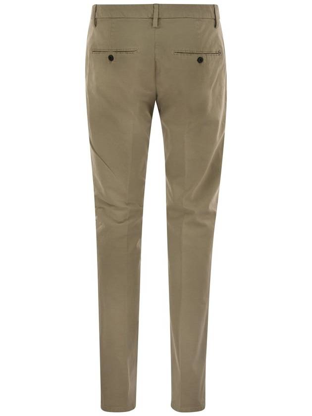 SPIRITISSIMO - Regular chino trousers in light gabardine - DONDUP - BALAAN 2