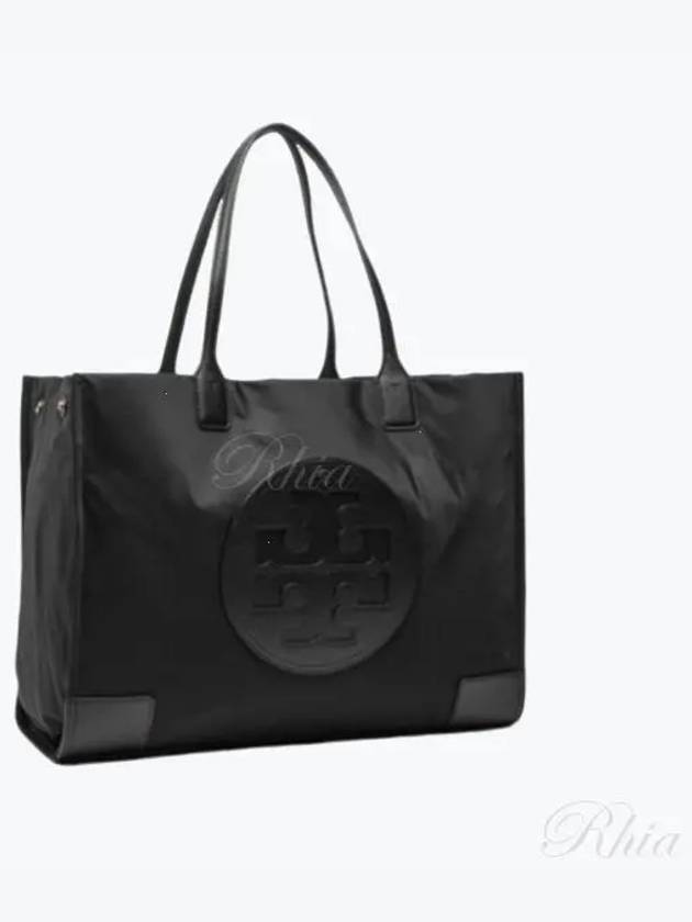 Ella Large Nylon Tote Bag Black - TORY BURCH - BALAAN 2