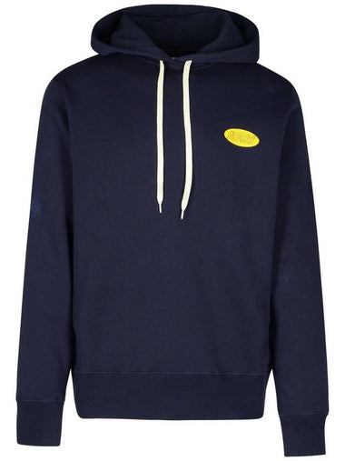 Autry Blue Cotton Hoodie - AUTRY - BALAAN 1