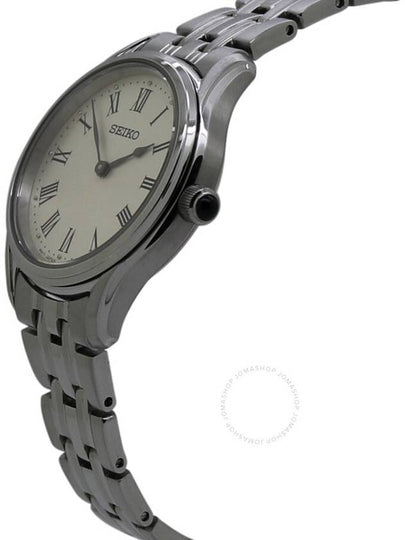 Seiko Quartz Cream Dial Ladies Watch SWR069P1 - SEIKO - BALAAN 2