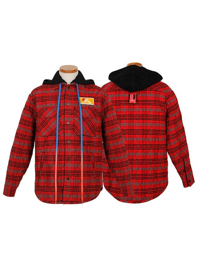 flannel overshirt jacket red - OFF WHITE - BALAAN 2