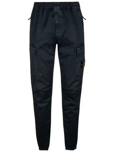 Old Dye Treatment Cargo Pants Navy - STONE ISLAND - BALAAN 1