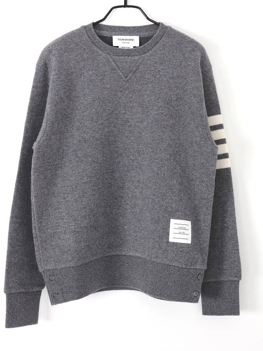 4 Bar Stripe Knit Top Grey - THOM BROWNE - BALAAN 2