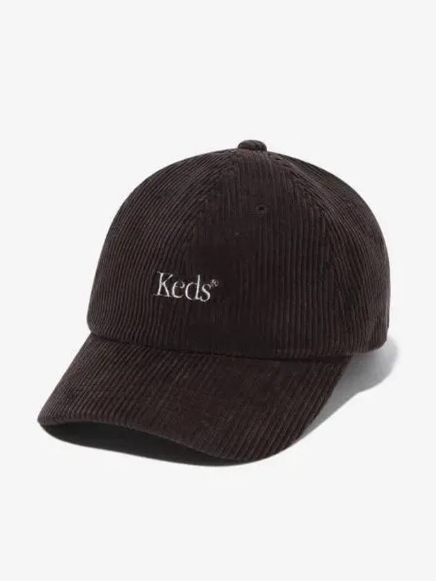 Classic logo corduroy cap KD3CPF6101FBRN - KEDS - BALAAN 1