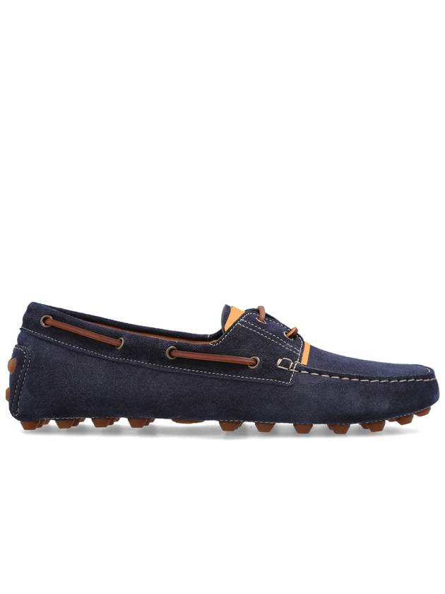 Tod’s Suede Loafers, Men's, Navy Blue - TOD'S - BALAAN 1