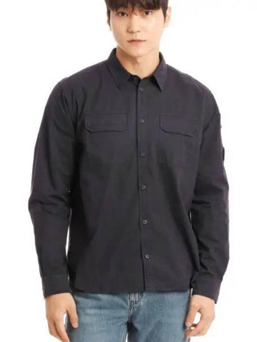 CP Company Organic Gabardine Shirt 17CMSH140A 110143G 799 - CP COMPANY - BALAAN 1