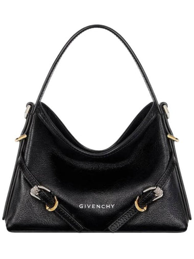 Nano Voyou Leather Cross Bag Black - GIVENCHY - BALAAN 1