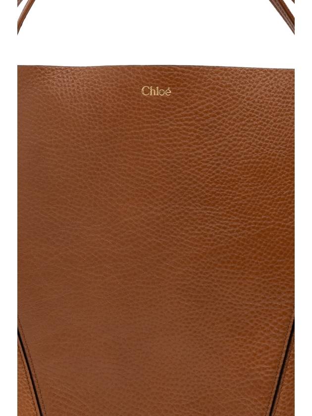 Chloé Bag Spin Large Type Shopper, Women's, Brown - CHLOE - BALAAN 6