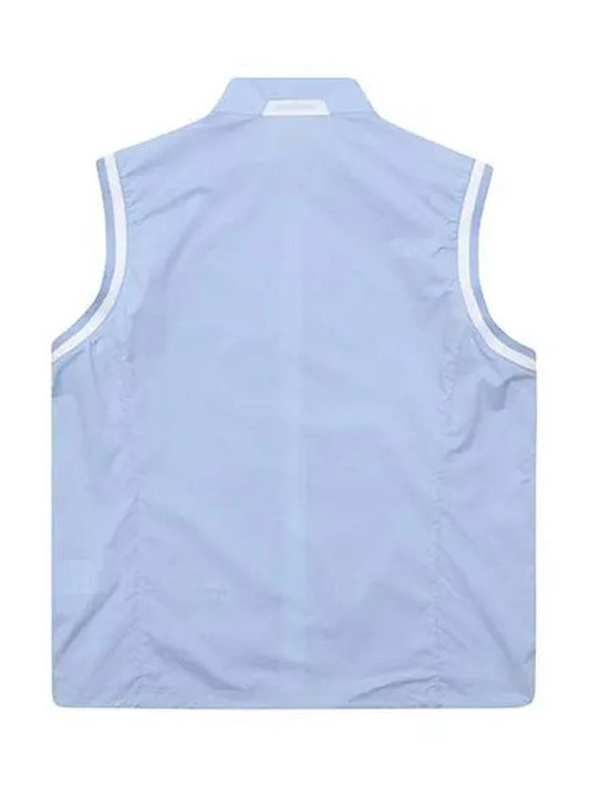 logo embossed vest 1013GZVPBLUE - BLACK&WHITE - BALAAN 2