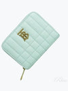 Lola Zip Card Wallet Mint - BURBERRY - BALAAN 2