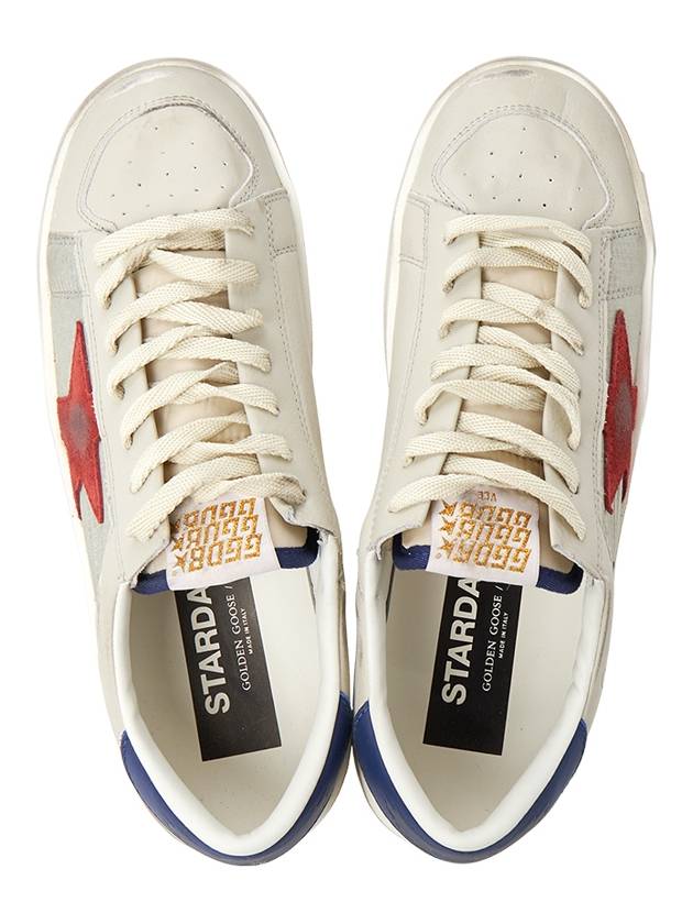 Stardan Blue Top Low Top Sneakers Ivory - GOLDEN GOOSE - BALAAN 3