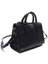 Gancini Travel Tote Bag Black - SALVATORE FERRAGAMO - BALAAN 4