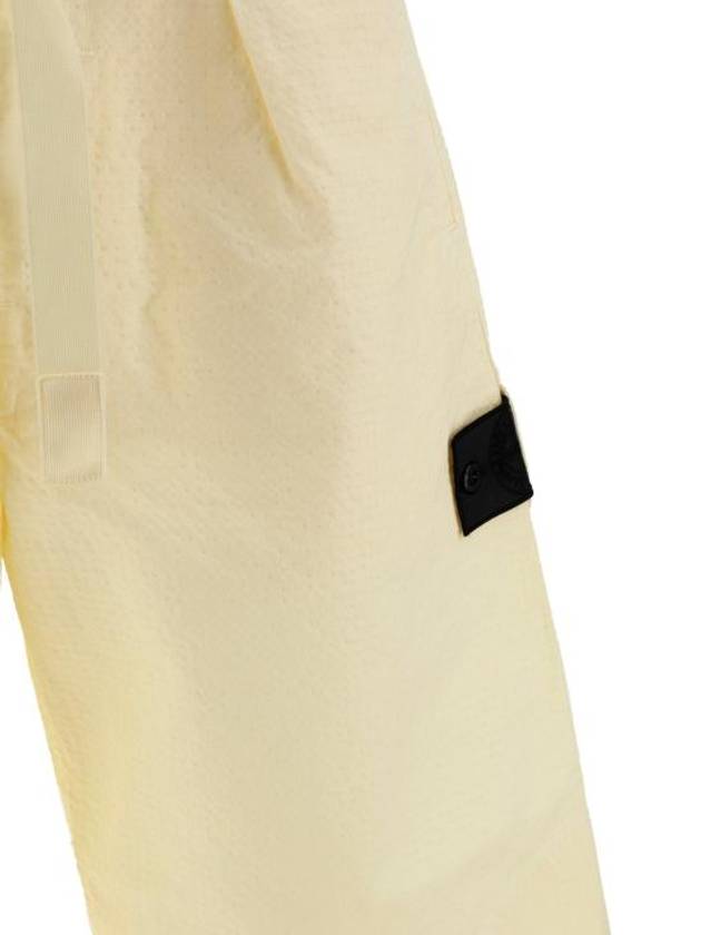 Shadow Project Bermuda Shorts Ivory - STONE ISLAND - BALAAN 4