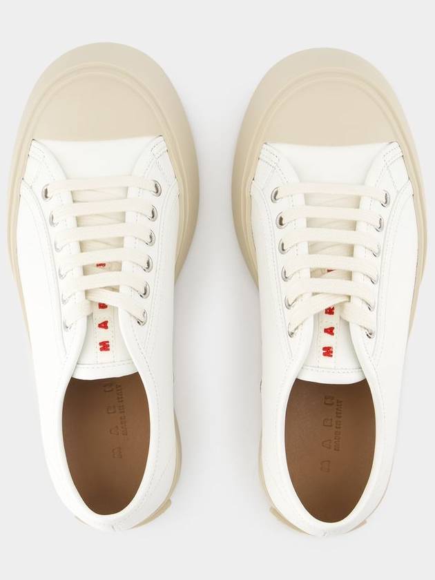 Pablo Lace-Up Low Top Sneakers White - MARNI - BALAAN 5