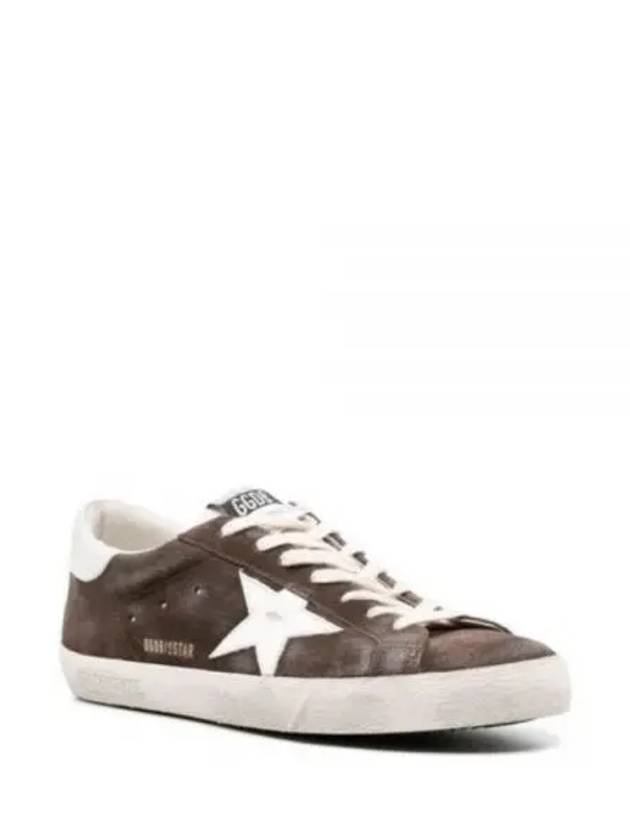 Superstar Suede Low-Top Sneakers Brown - GOLDEN GOOSE - BALAAN 2