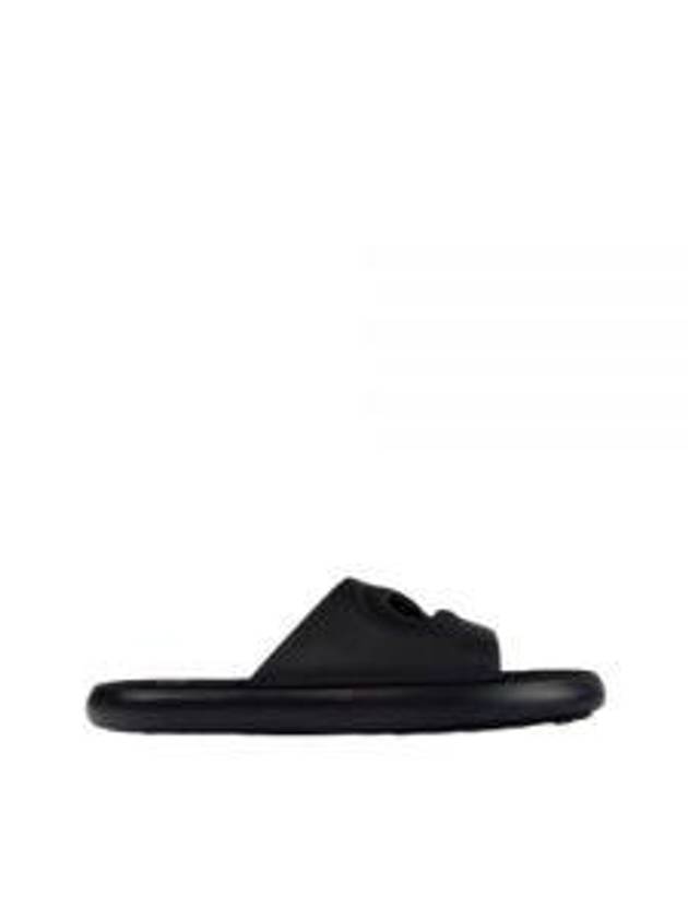 Twins Textile Leather Slide Slipper Black - CAMPER - BALAAN 2