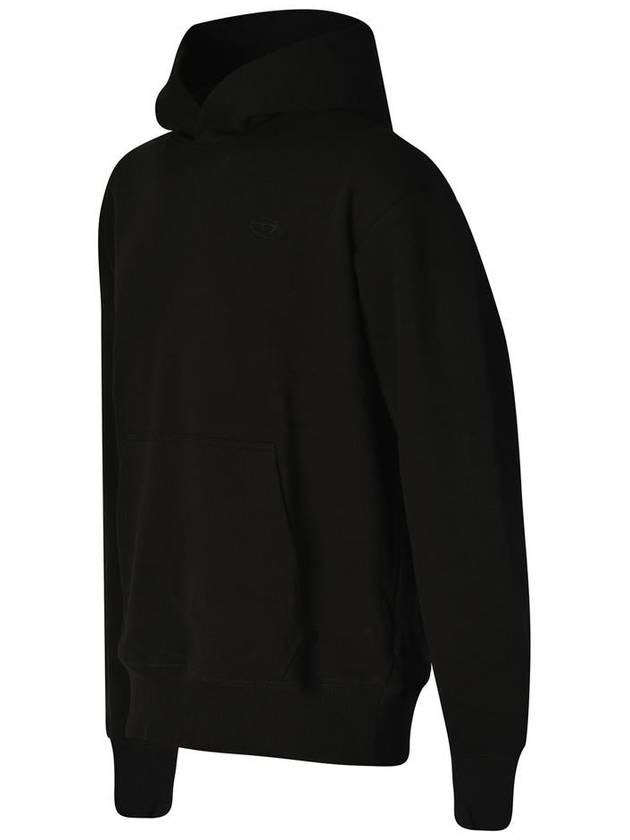 S Macs Megoval D Hoodie Black - DIESEL - BALAAN 3