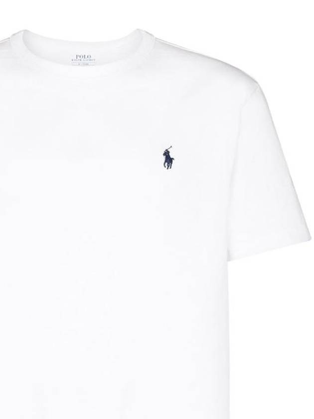 Pony Logo Classic Fit Short Sleeve T-Shirt White - POLO RALPH LAUREN - BALAAN 3