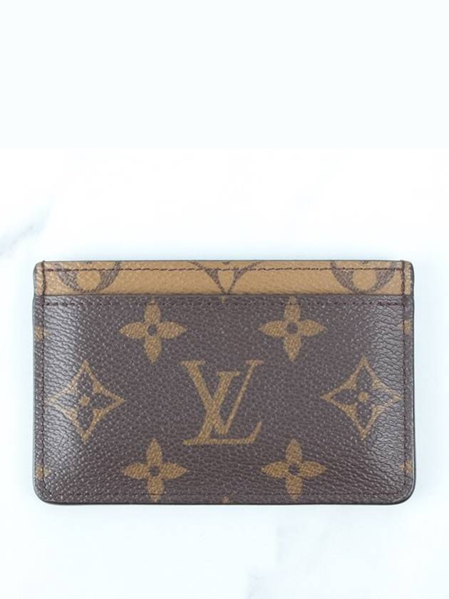 Reverse monogram card wallet - LOUIS VUITTON - BALAAN 4