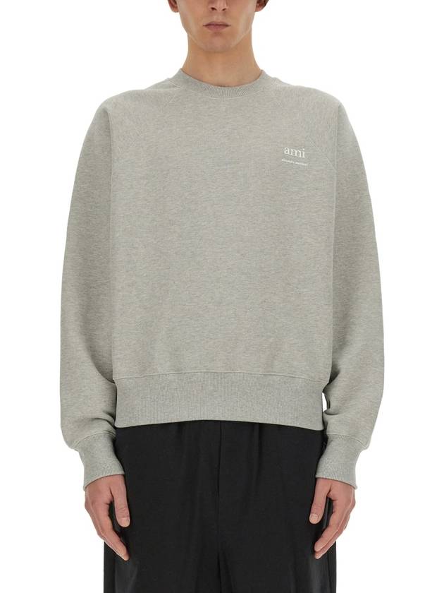 Alexandre Mattiussi Sweatshirt Grey - AMI - BALAAN 8