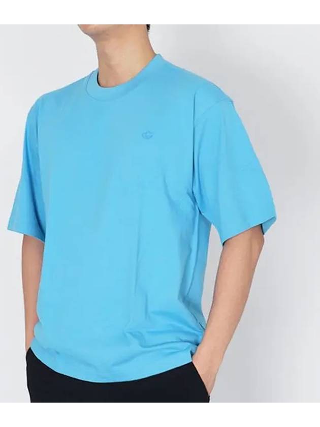 Contempo Short Sleeve T-Shirt Blue - ADIDAS - BALAAN 2