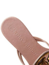 Jeweled Miller Flip Flop Sandals Pink - TORY BURCH - BALAAN 8
