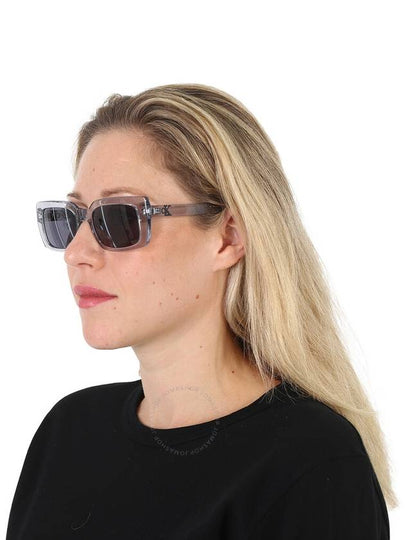 Calvin Klein Grey Rectangular Ladies Sunglasses CKJ22606S 971 53 - CALVIN KLEIN - BALAAN 2