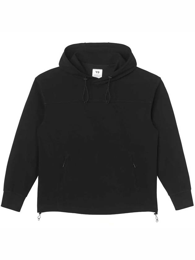 12th Anniversary M CL H PIQU String Back Logo Hoodie GV4172 - Y-3 - BALAAN 3