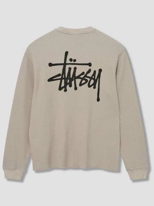 Basic stock THERMAL tshirt 1140314 - STUSSY - BALAAN 1