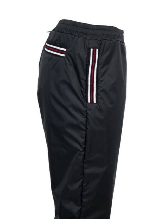 Logo Patch Ripstop Cricket Stripe Track Pants Navy - THOM BROWNE - BALAAN 7