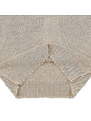 V-neck Basket Weave Hemp Knit Top Beige - MAISON MARGIELA - BALAAN 8