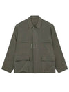 4 Pocket Overshirt Jacket Grey - LEMAIRE - BALAAN 2