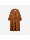 Ludmilla Icon Cashmere Single Coat Tobacco - MAX MARA - BALAAN 1