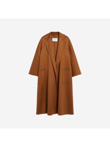 Ludmilla Icon Cashmere Single Coat Tobacco - MAX MARA - BALAAN 1