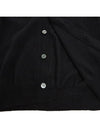 Men's Heart Logo Wool Cardigan P1N008 BLACK - COMME DES GARCONS - BALAAN 8