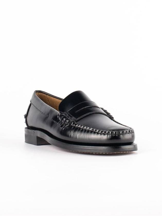 Sebago Black Leather Loafer - SEBAGO - BALAAN 2