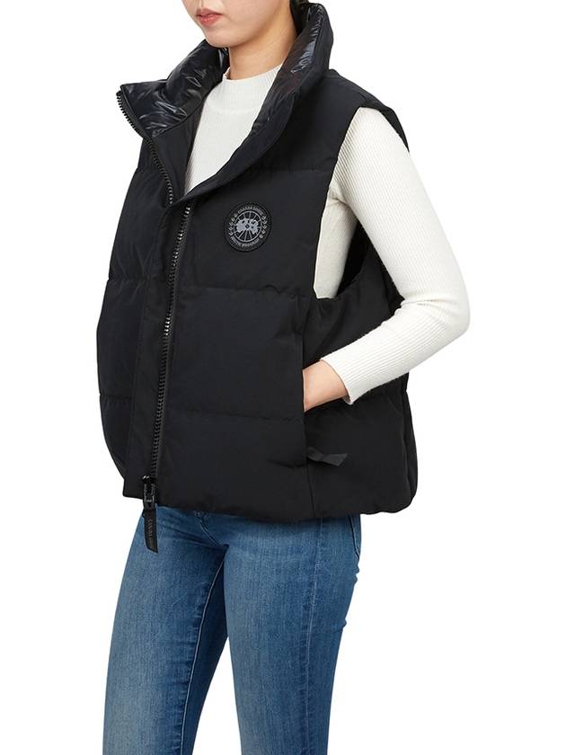 Grandview Cropped Vest Black - CANADA GOOSE - BALAAN 6